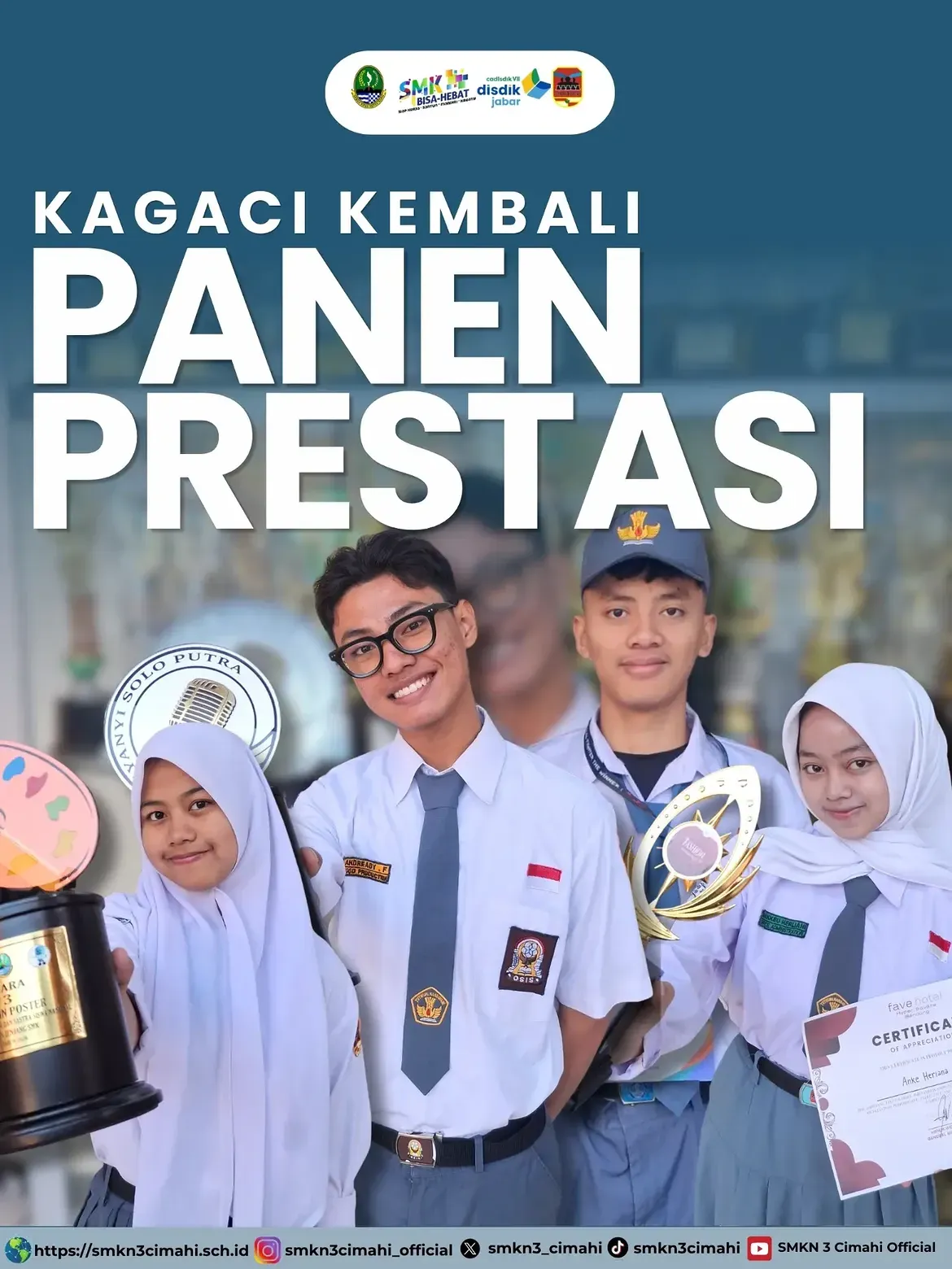Panen Prestasi SMKN 3 Cimahi